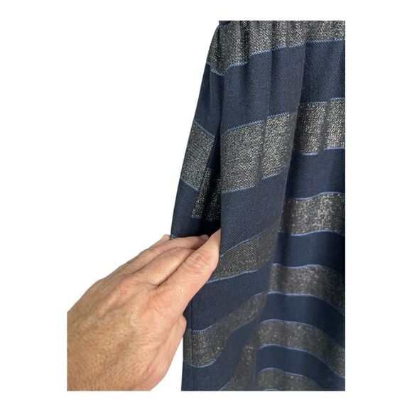 Brooks Brothers Red Fleece Women’s 12 Metallic Fit & Flare Sleeveless Dress - Picture 8 of 12